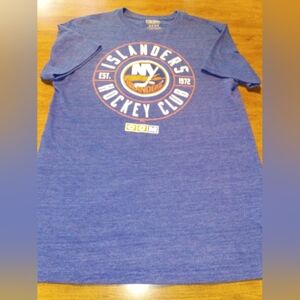 NY Islanders Hockey Club Official NHL CCM Heather Blue Small T-Shirt